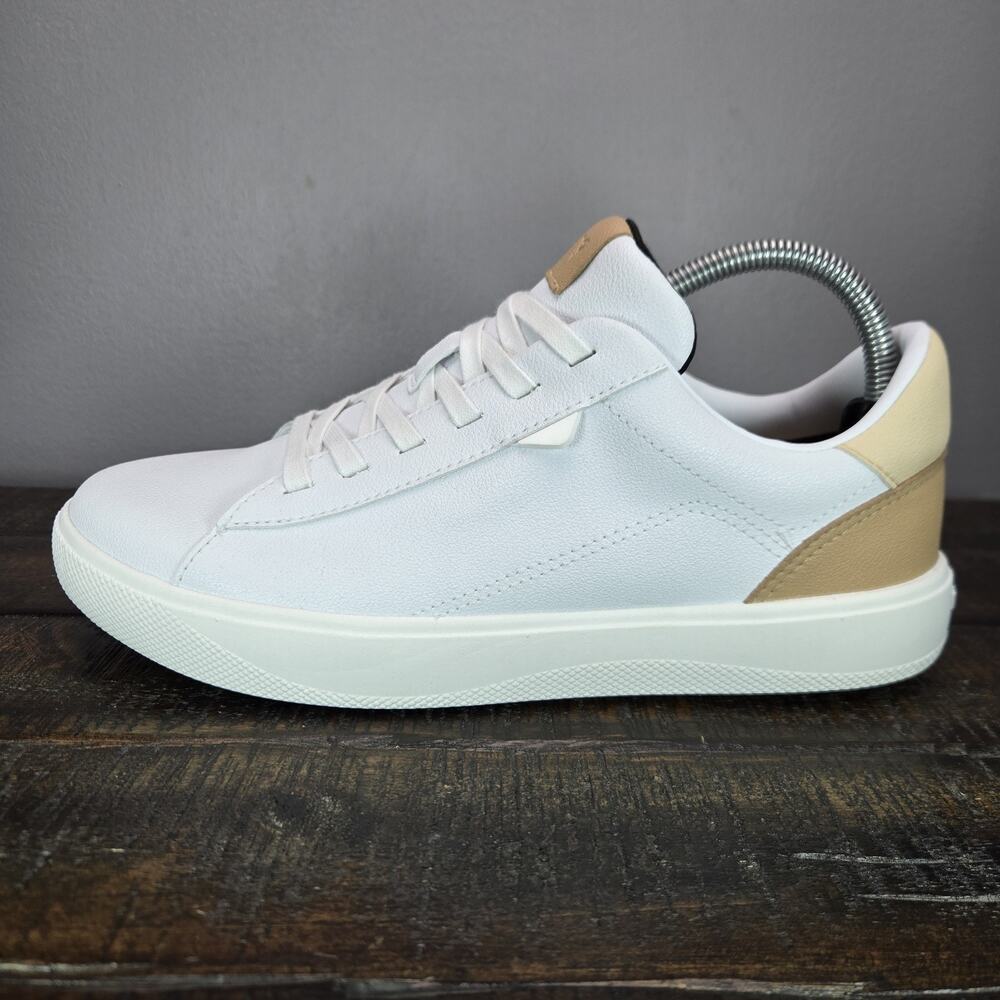 Vessi Soho Sneaker 2 Womens Size 5 Waterproof Shoes Casual White Teak - Picture 7 of 12